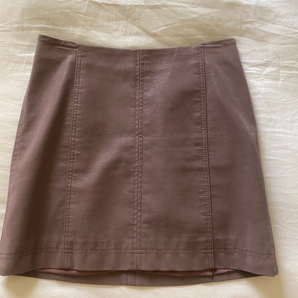 free people purple skirt
